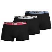 BOSS Kalsonger 3P Power Trunks Svart bomull X-Large Herr