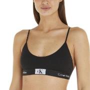 Calvin Klein BH CK96 Unlined Bralette Svart bomull X-Small Dam