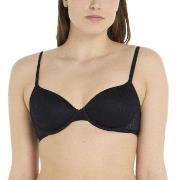 Calvin Klein BH Sheer Marquisette Demi T-shirt Bra Svart polyamid F 75...