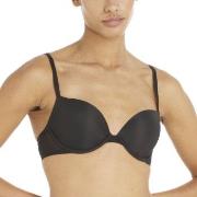 Calvin Klein BH Sheer Marquisette Push Up Bra Svart A 90 Dam