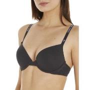 Calvin Klein BH CK96 Plunge Push-Up Bra Svart bomull A 75 Dam