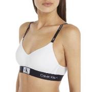 Calvin Klein BH CK96 String Bralette Vit bomull X-Small Dam