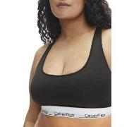 Calvin Klein BH Modern Cotton Plus Unlined Bralette Svart 3XL Dam