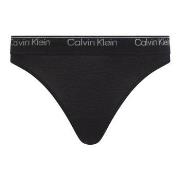 Calvin Klein Trosor Modern Seamless Thong Svart X-Small Dam