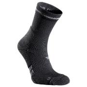 Seger Strumpor Running Mid Wool Sock Svart Strl 43/45