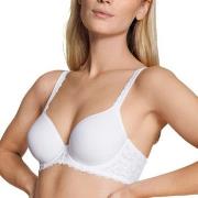 Calida BH Natural Comfort Lace Bra Vit polyamid A 85 Dam