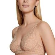 Calida BH Natural Comfort Lace Soft Bra Beige polyamid B 70 Dam