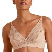 Calida BH Natural Skin Lace Bra Beige XX-Small Dam