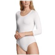 Calida Natural Comfort Bodysuit Vit bomull Large Dam