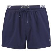 Puma Badbyxor Logo Short Length Swim Shorts Marin polyester Large Herr