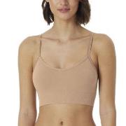 Schiesser BH Bustier Removable Pads Top Beige polyamid X-Large Dam