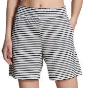 Calida Circular Sleep Shorts Vit/Marin tencel Small Dam