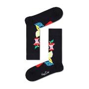 Happy socks Strumpor 2P Fruit Stack Sock Svart mönstrad bomull Strl 41...