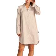 JBS of Denmark Shirt Dress Ljusbrun Medium Dam