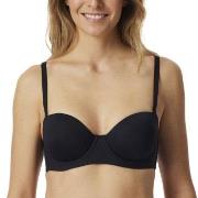 Schiesser BH Bandeau Bra Svart D 85 Dam