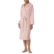 Schiesser Women Terry Bathrobe Ljusrosa Medium Dam