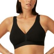 NATURANA BH Athleisure Soft Bra Svart bomull D 95 Dam