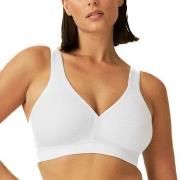 NATURANA BH Athleisure Soft Bra Vit bomull C 80 Dam