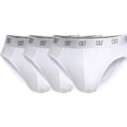 CR7 Cristiano Ronaldo Kalsonger 3P Basic Brief Vit bomull Medium Herr