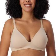 Schiesser BH Invisible Soft Bra With Underwired Bra Beige B 80 Dam