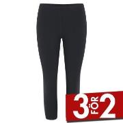 Decoy Capri Leggings Svart ekologisk bomull X-Large Dam