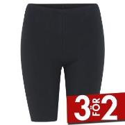 Decoy Mid-length Capri Leggings Svart ekologisk bomull XX-Large Dam