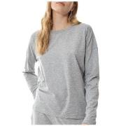 Mey Yona Long-sleeve T-shirt Grå Large Dam