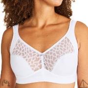 Swegmark BH Lovely Lilly Soft Bra Vit bomull B 80 Dam