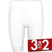 Decoy Long Shorts With Lace Vit S/M Dam