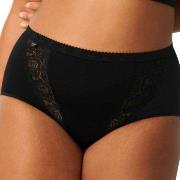 Sloggi Trosor 2P Chic Maxi Briefs Svart bomull 44 Dam