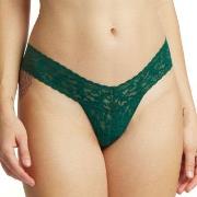 Hanky Panky Trosor 5P Low Rise Thong D1 Mörkgrön nylon One Size Dam