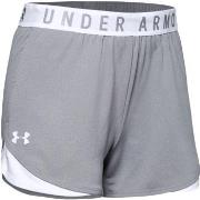 Under Armour 3P Play Up Shorts 3.0 Grå polyester Large Dam