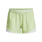 Under Armour 2P Play Up Shorts 3.0 Ljusgrön polyester Medium Dam