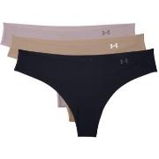 Under Armour Trosor 6P Pure Stretch Thong Svart m Beige Medium Dam