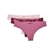 Under Armour Trosor 9P Pure Stretch Thong Rosa Mönstrad Medium Dam