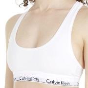 Calvin Klein BH 2P Modern Cotton Bralette D1 Vit X-Large Dam