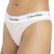 Calvin Klein Trosor 2P Modern Cotton Thong Ljusrosa Medium Dam