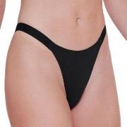 Sloggi Trosor GO Casual Tiny Tanga Brief Svart bomull X-Large Dam