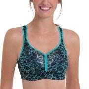 Anita BH Active Air Control DeltaPad Sports Bra Svart/Blå C 70 Dam