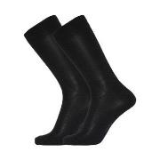 Dovre Strumpor 2P Organic Wool Socks Svart Strl 44/47 Herr