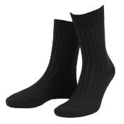 Amanda Christensen Strumpor True Ankle Rib Sock Svart Strl 47/50 Herr