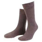 Amanda Christensen Strumpor True Combed Cotton Sock Brun Strl 43/46