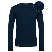 Dovre Organic Cotton Grand Dad Rib Shirt Marin ekologisk bomull XX-Lar...