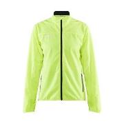 Craft Rush Wind Jacket W Limegrön polyamid Large Dam