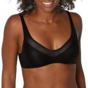 Sloggi BH 3P Oxygene Infinite Soft Bra Svart X-Small Dam