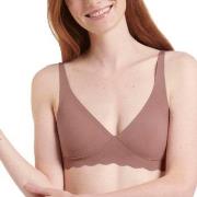 Sloggi BH ZERO Microfibre 2.0 Soft Bra Brun Small Dam