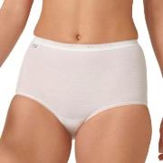 Sloggi Trosor 2P Basic Plus Maxi Briefs Vit bomull 40 Dam