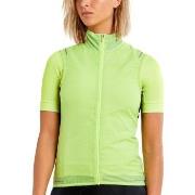 Craft Essence Wind Vest W Limegrön polyester Large Dam