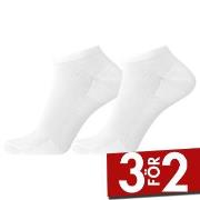 Egtved Strumpor 2P Cotton Footie Sock Vit Strl 36/41