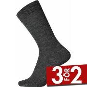 Egtved Strumpor Wool Sock Mörkgrå Strl 45/48